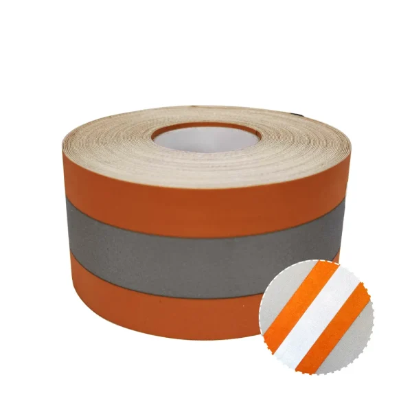 Fire retardant reflective caution tape with 100% cotton - Image 2